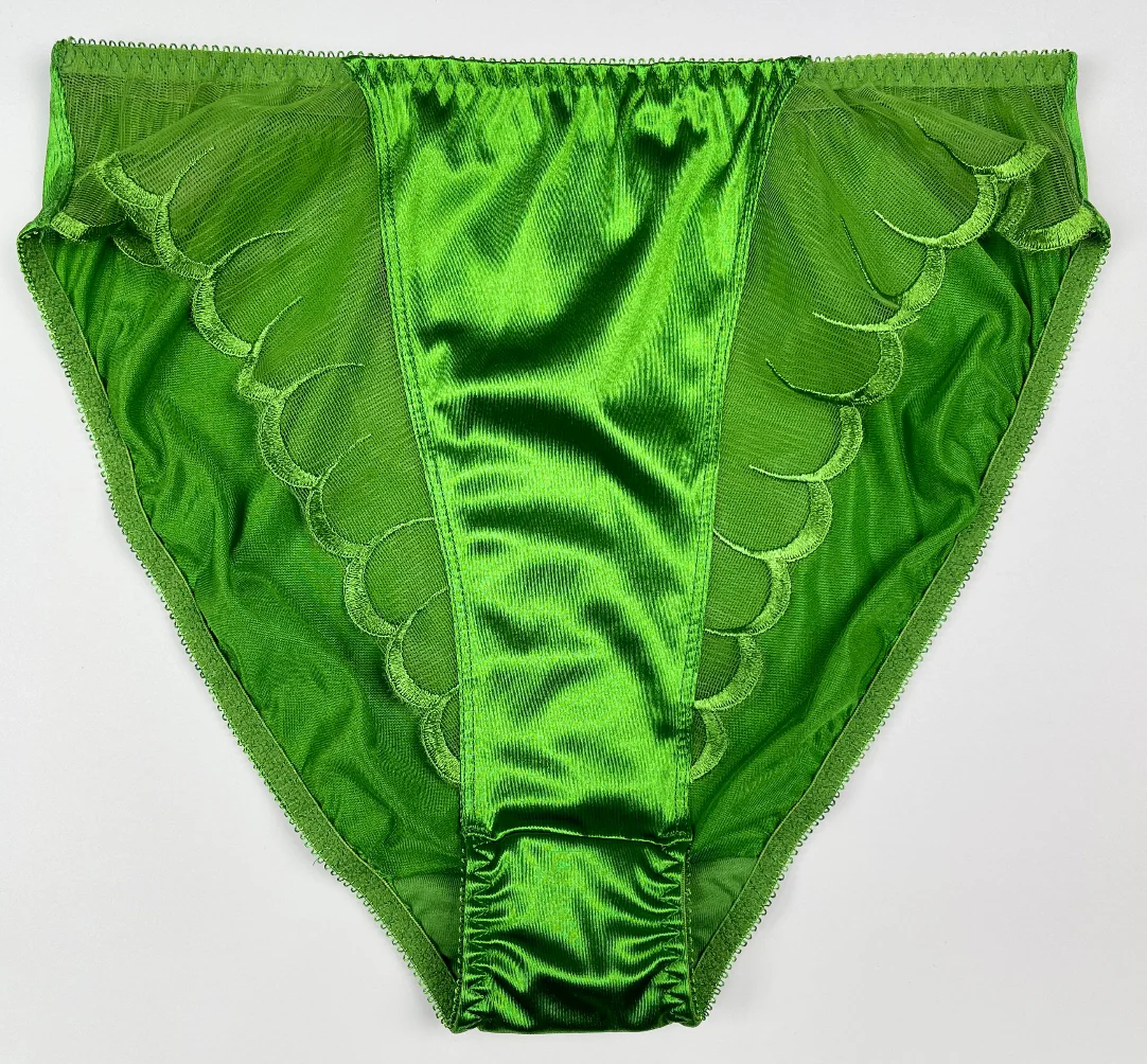 4-Pack Mesh Accents Satin Panty - Image 4