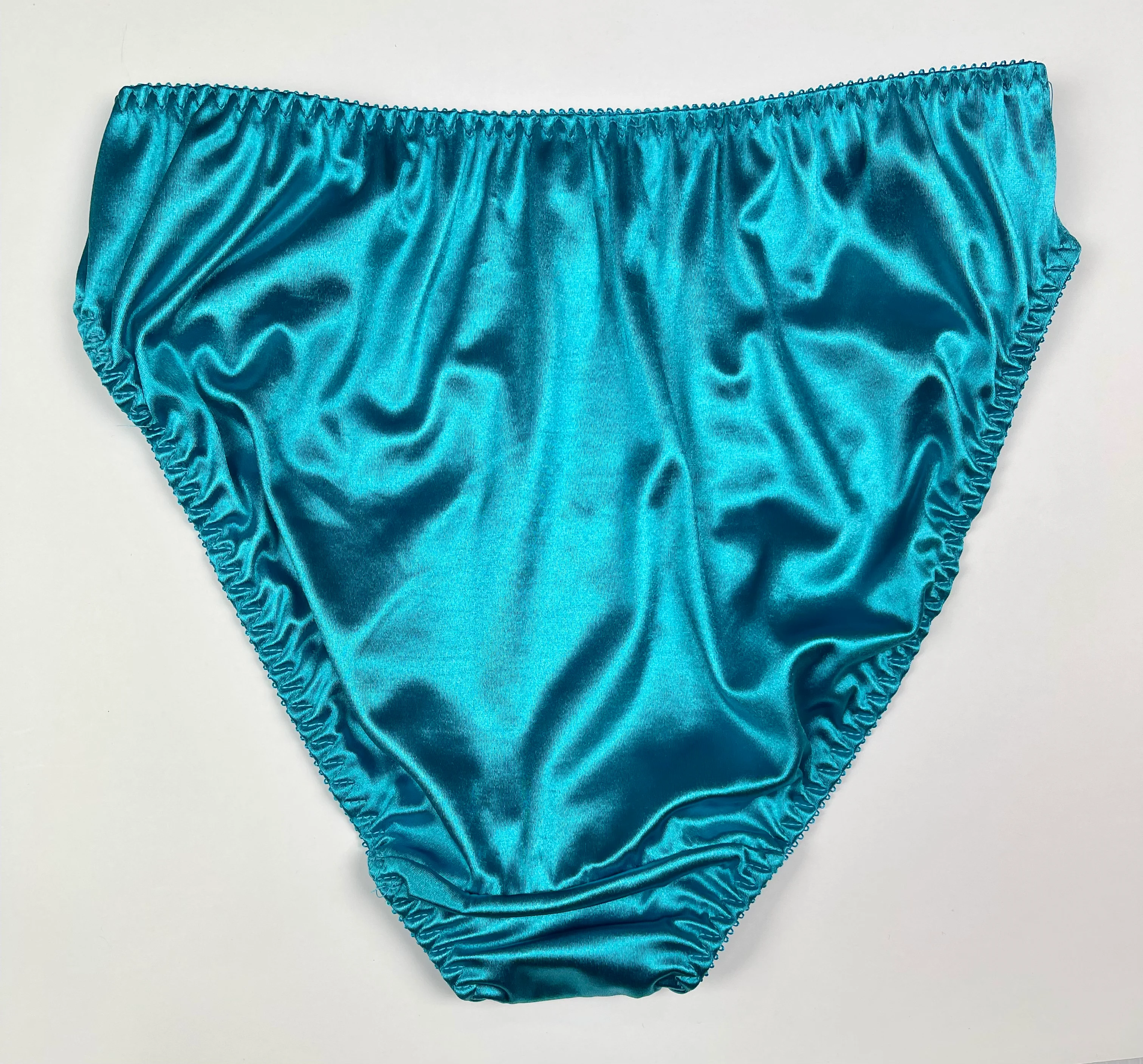 Mesh Accents Satin Panty - Image 4