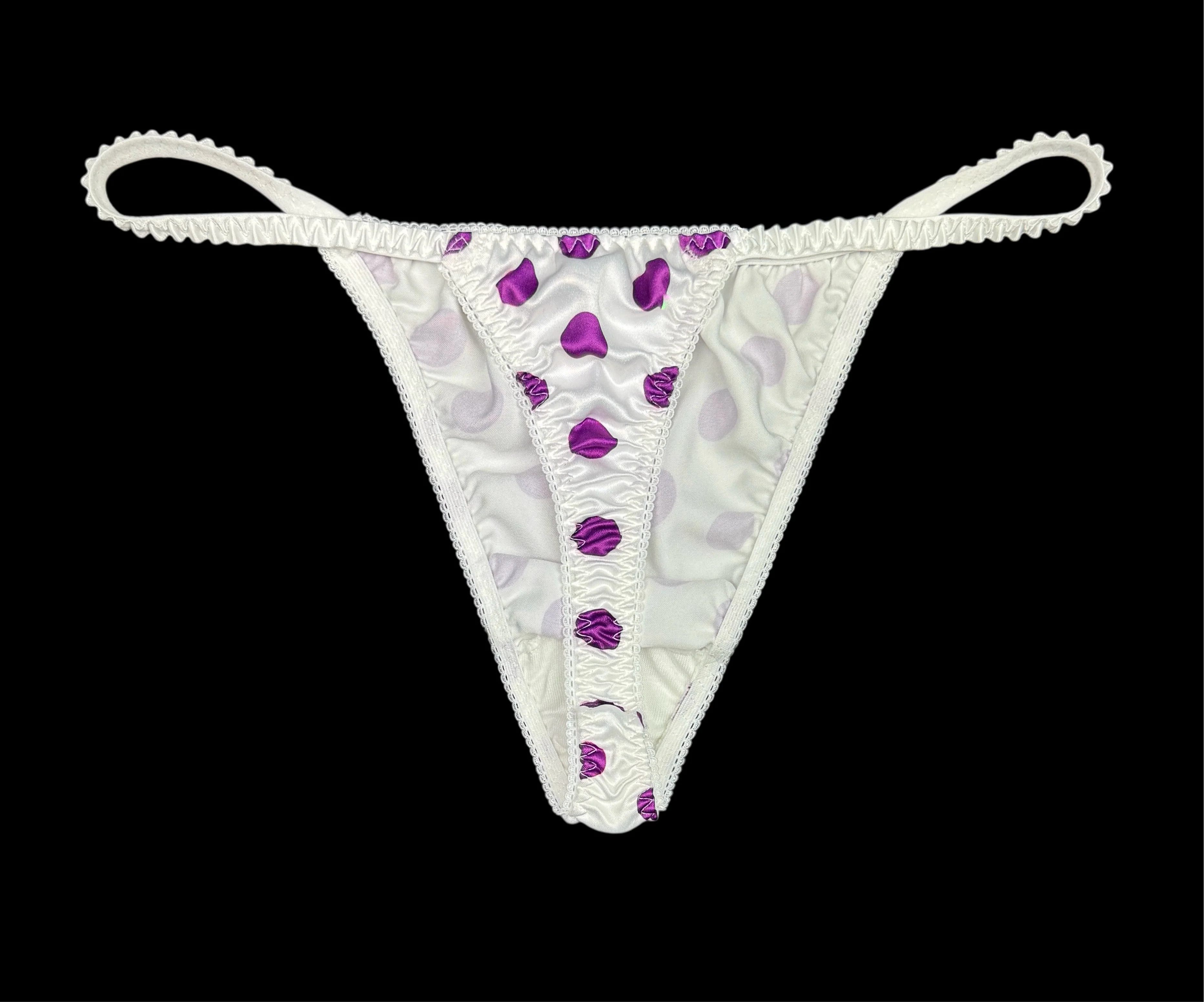 Classic Satin String Thong - Image 4