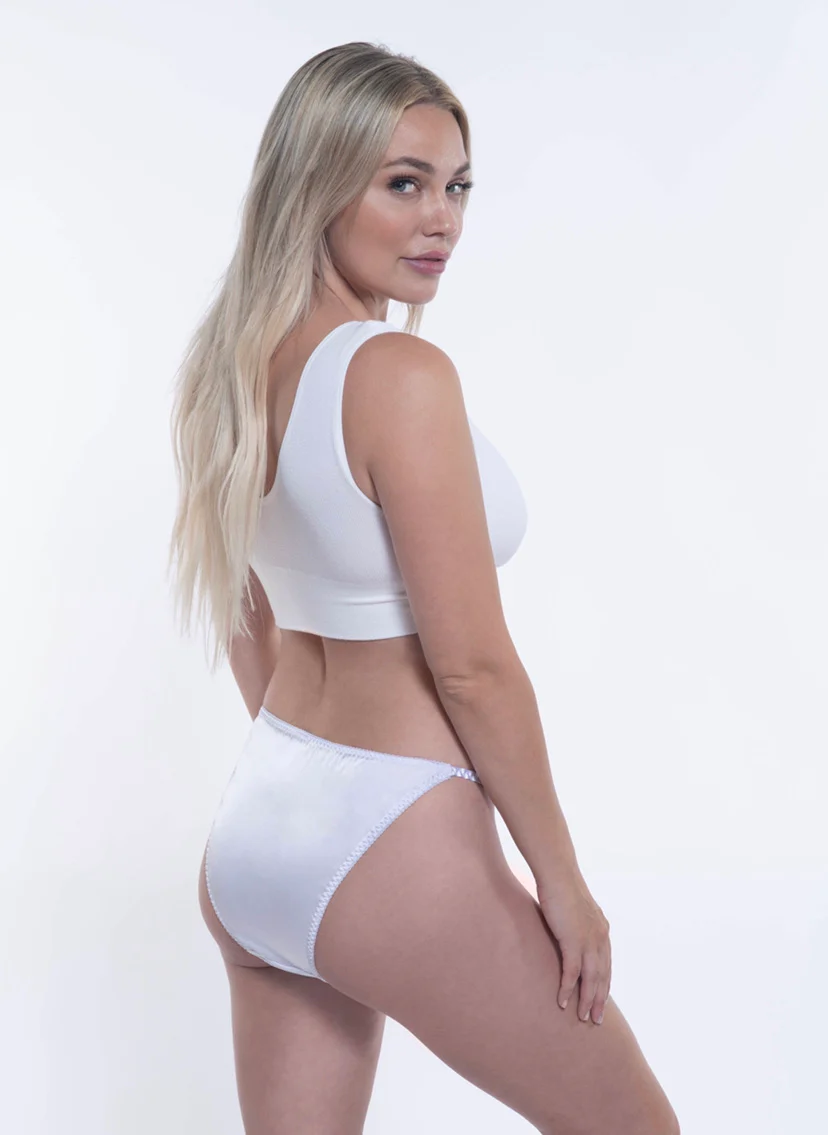 Classic Satin String Thong, G-String & Bikini | Combo Pack - Image 4