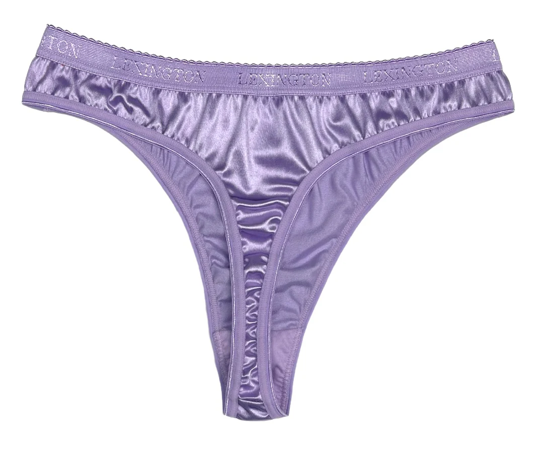 Signature Satin Thong - Image 3