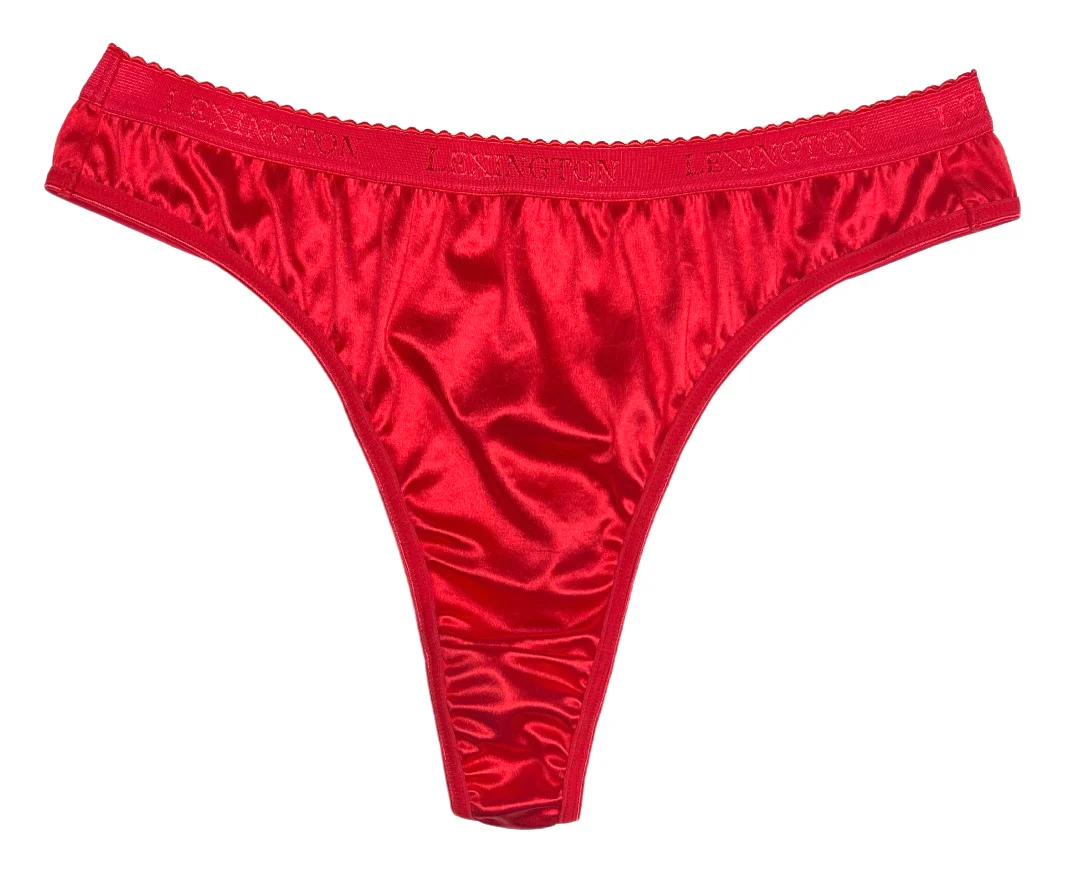 Signature Satin Thong - Image 2