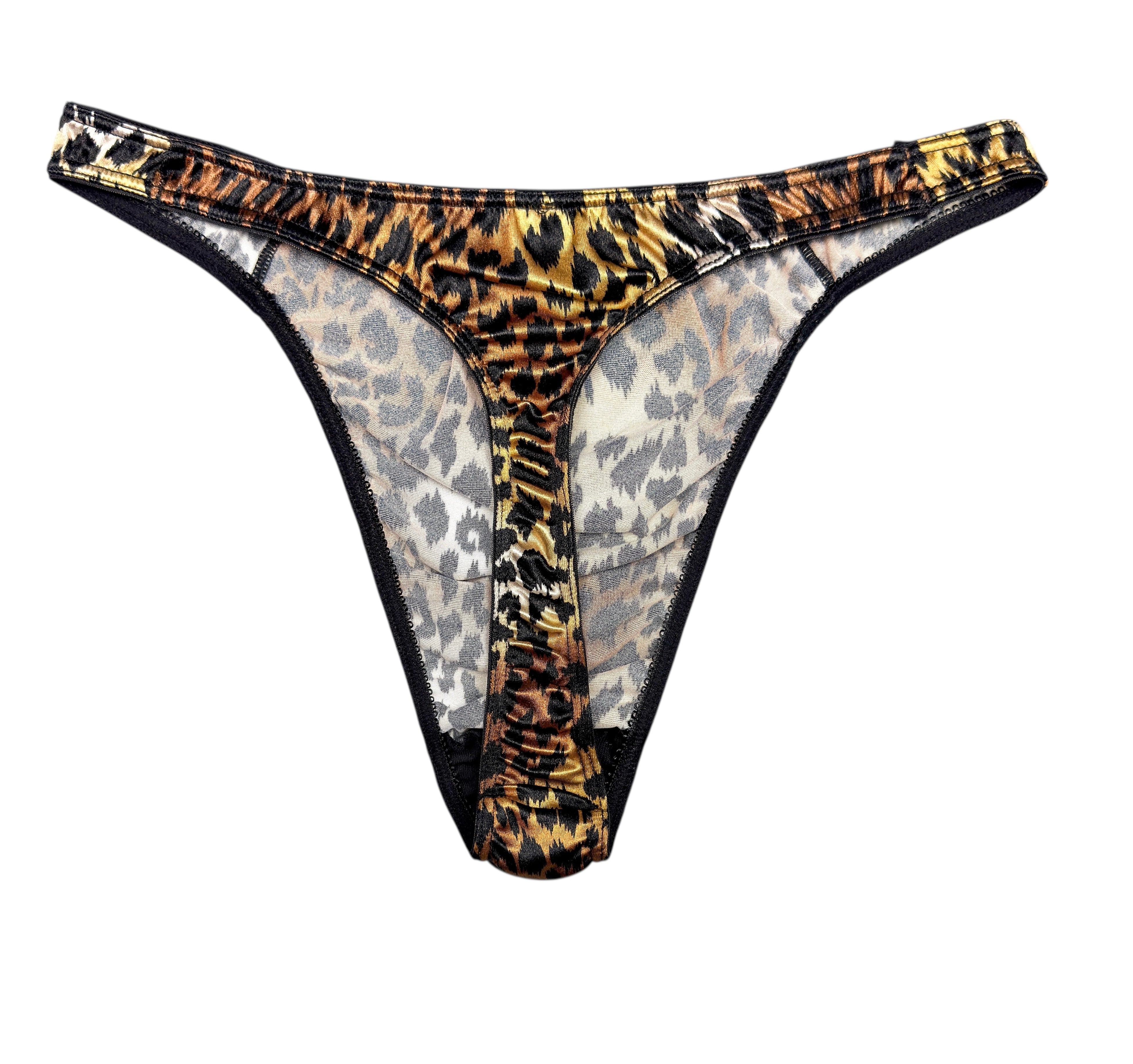 Second Skin Satin Thong - Image 4